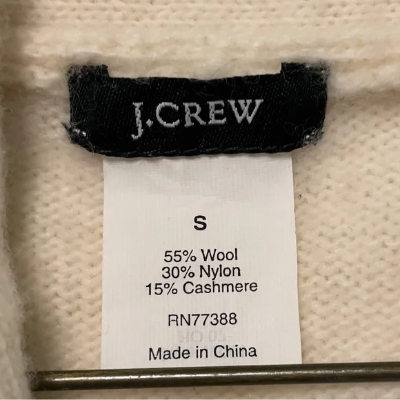 J Crew Cashmere Wool Sweater Small - Picture 2 of 2
